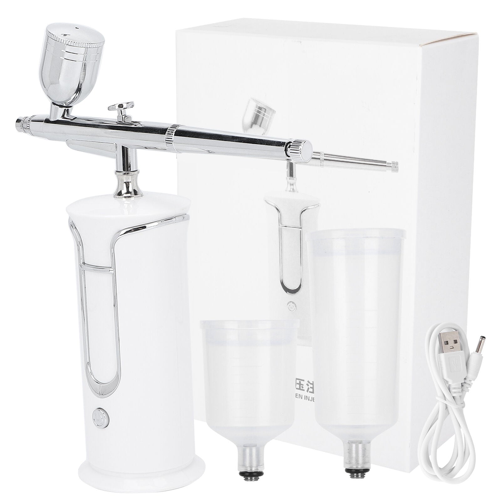 new Oxygen Injection Airbrush Spray Gun Facial Skin Peeling Rejuvenation SPA Machine koeek - KOEEK