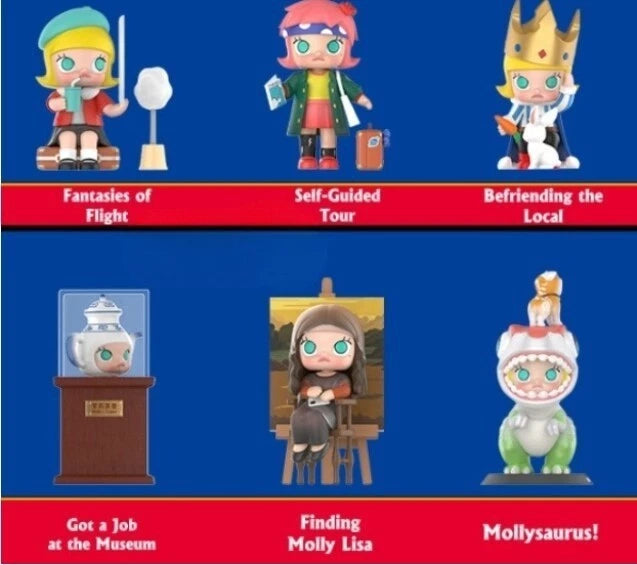 Authentic Molly Imaginary Wandering Series Blind Box Figure Toy Gift  Confirmed 07FC0E-D4 - KOEEK