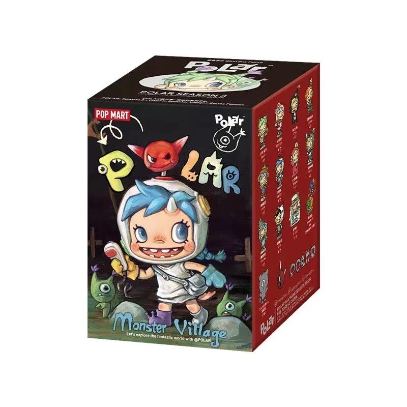 Authentic Polar 3 The Monster Village Series Blind Box Figure Toy Confirmed Gift 07FC0E-D4 - KOEEK