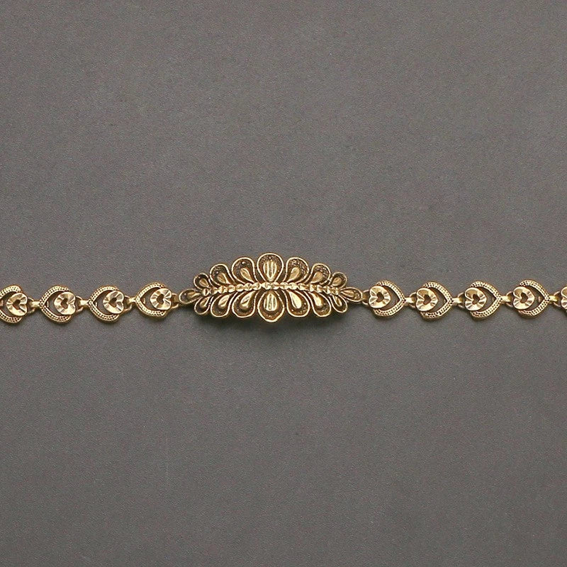 Copper Bracelet Fashion Accessories Vintage Street Hip Hop Jewelry Men Women 07FC0E-D4 - KOEEK