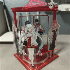 Anime Wuthering Waves Jinhsi Rotate Acrylic Desktop Stand Figure Collection Gift 07FC0E-D4 - KOEEK