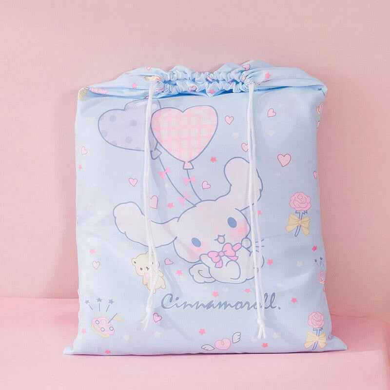 Cinnamoroll Cotton Bedding Set Sheet Quilt Cover Duvet Covers Sheet Pillow Case 07FC0E-D4 - KOEEK