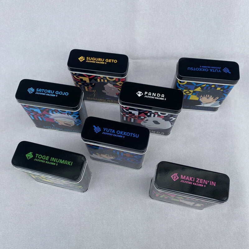 Jujutsu Kaisen Decoration Satoru Gojo Candy Jar Storage Box Iron Box Anime Gift 07FC0E-D4 - KOEEK