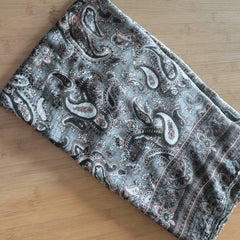2-Piece Womens Paisley Scarf Soft Breathable Elegant Stole Rectangular Shawl 07FC0E-D4 - KOEEK