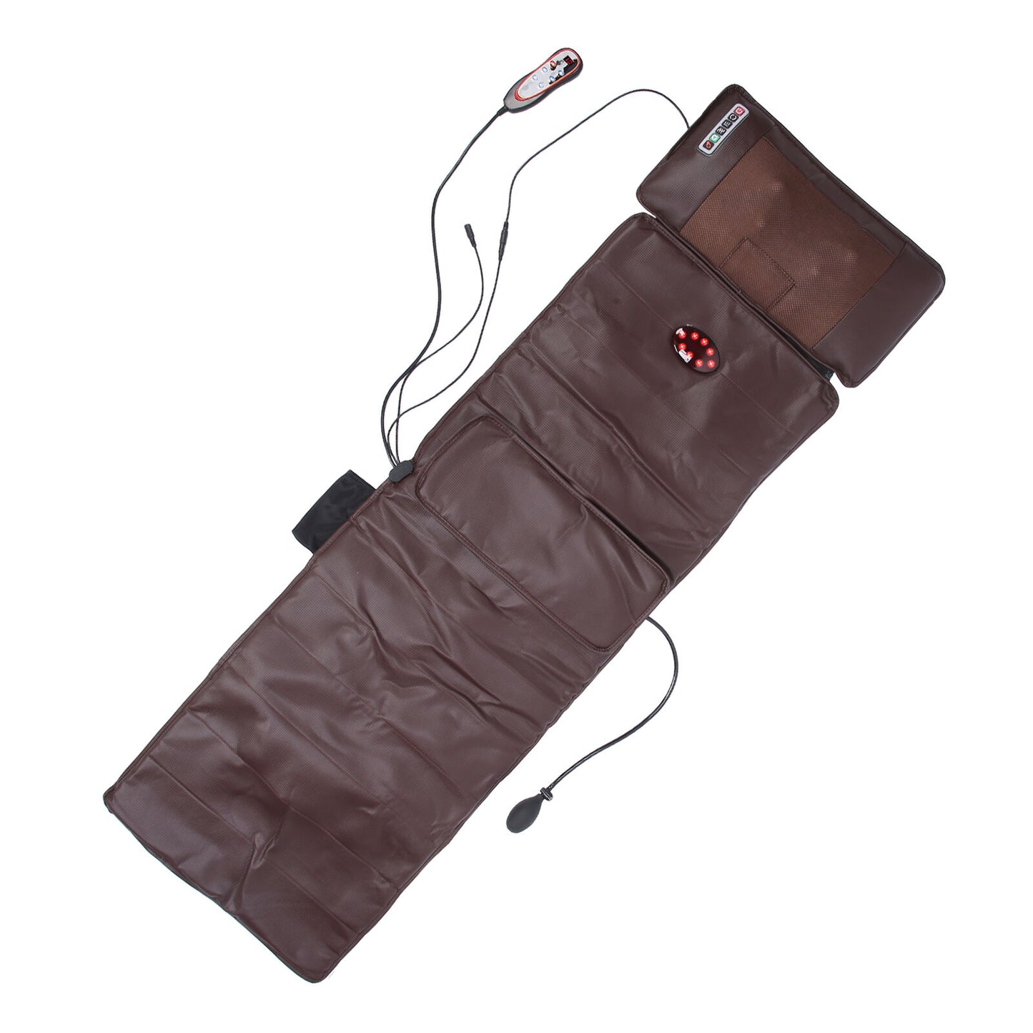 new Electric Massage Pad Whole Vibrating Mat For Neck Leg WaistV(EU Plug ) HGF koeek - KOEEK