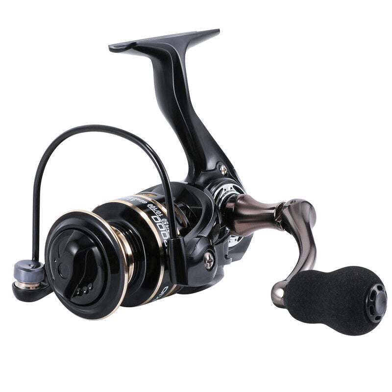 ny Carrete De Pesca Giratorio fiskehjul 5.2:1 Spinning Coil Venstre/Højre 12BB 12KG