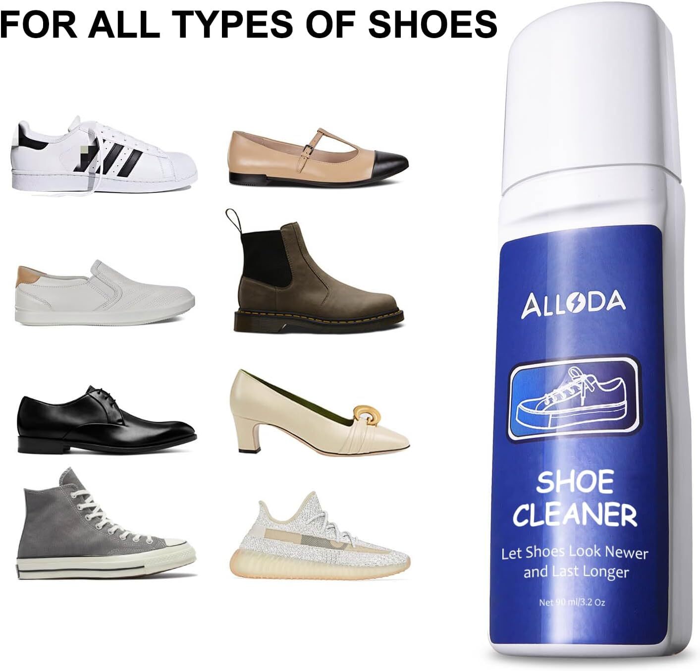 new Shoe Cleaner+Shoe Whitener, Sneaker Cleaner, Brush-Shoe Cleaning Kit