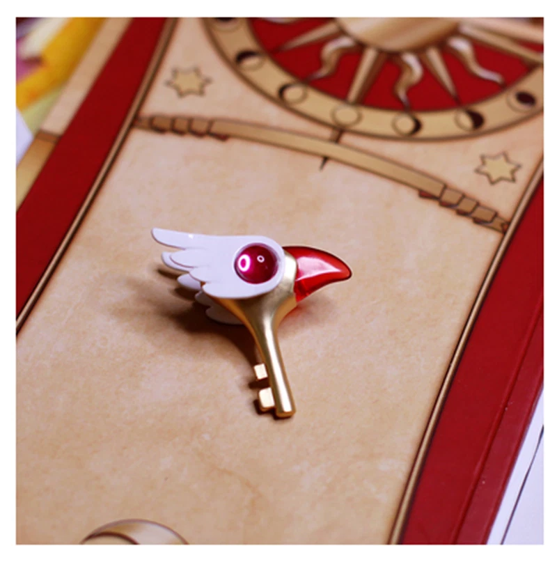 Anime Card Captor Sakura Kinomoto Sakura Magic key Necklace Cosplay Gift 07FC0E-D4 - KOEEK