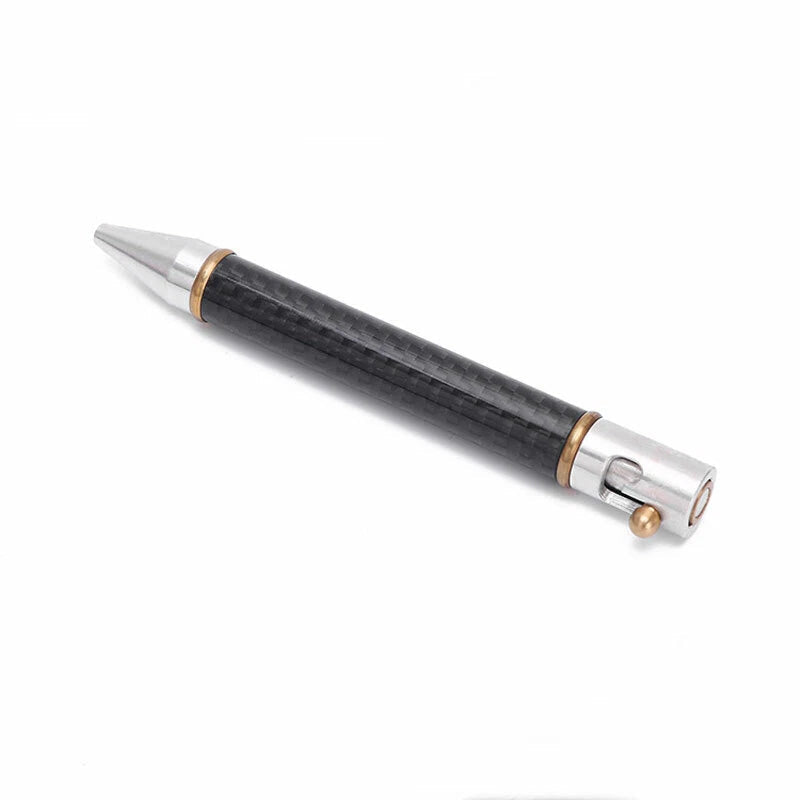EDC LAXI High quality Carbon Fibre Pocket Signature Ball Pen Ofiice Write Pen 07FC0E-D4 - KOEEK