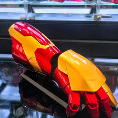 1/1 Iron Man MK42 Gauntlet Arm  Wearable Cosplay Armor Voice/Remote control Prop 07FC0E-D4 - KOEEK