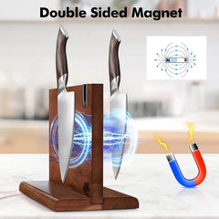 Magnetic Knife Block 14 x 10 inches, Double Sided Magnetic for Kitchen Counters 07FC0E-D4 - KOEEK