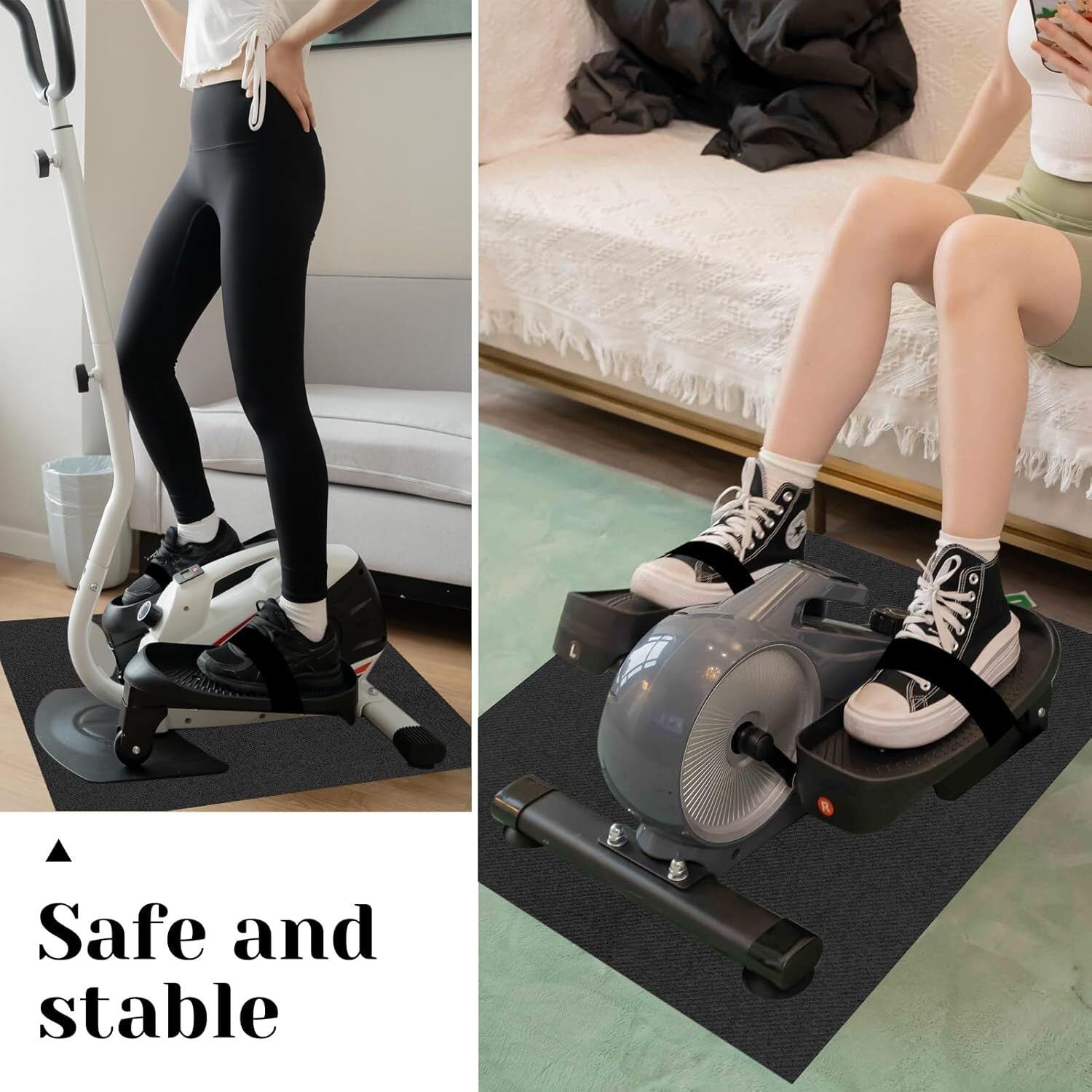 new Rainmae Ellipse Leg Exerciser Machine Non-Slip Medium, Gray(15.7*19.6 Inch) RAINMAE - KOEEK