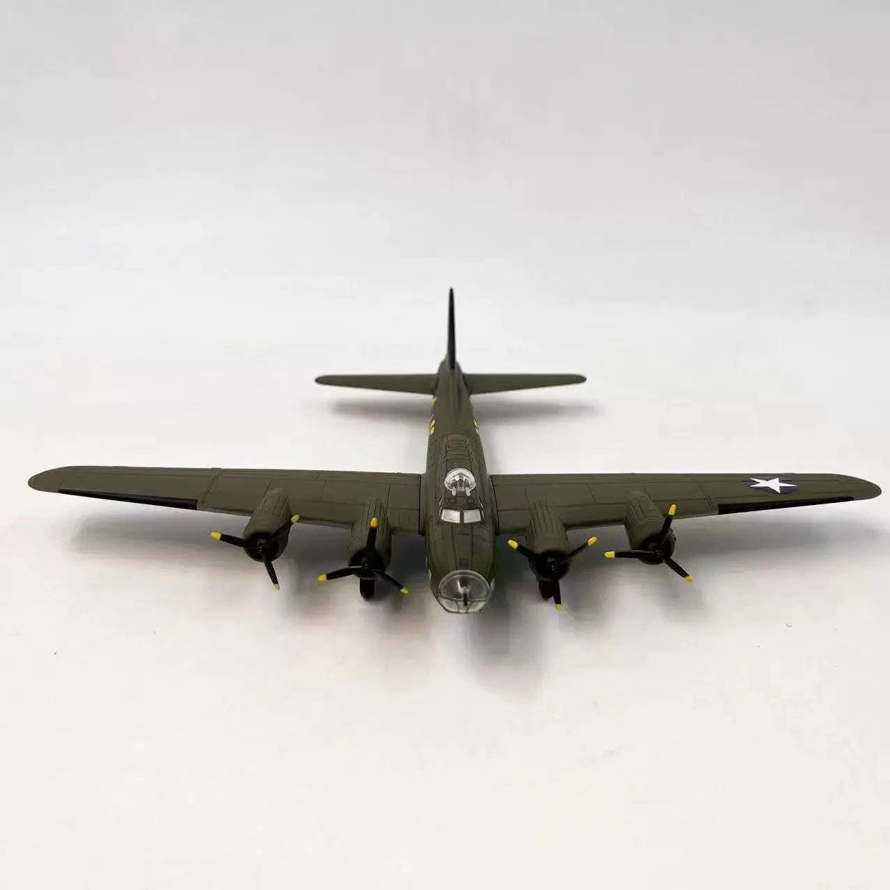 1:144 US B-17 Flying Fortress Memphis Belle Diecast Model Aircraft WWII US Bombe 07FC0E-D4 - KOEEK