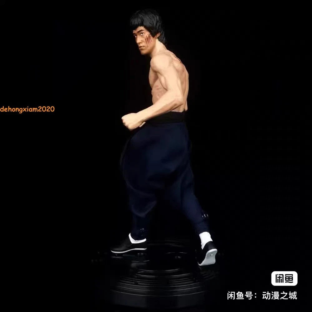 Bruce Lee 77th Anniversary Edition Statue Enter The Dragon Three-headed Figures 07FC0E-D4 - KOEEK
