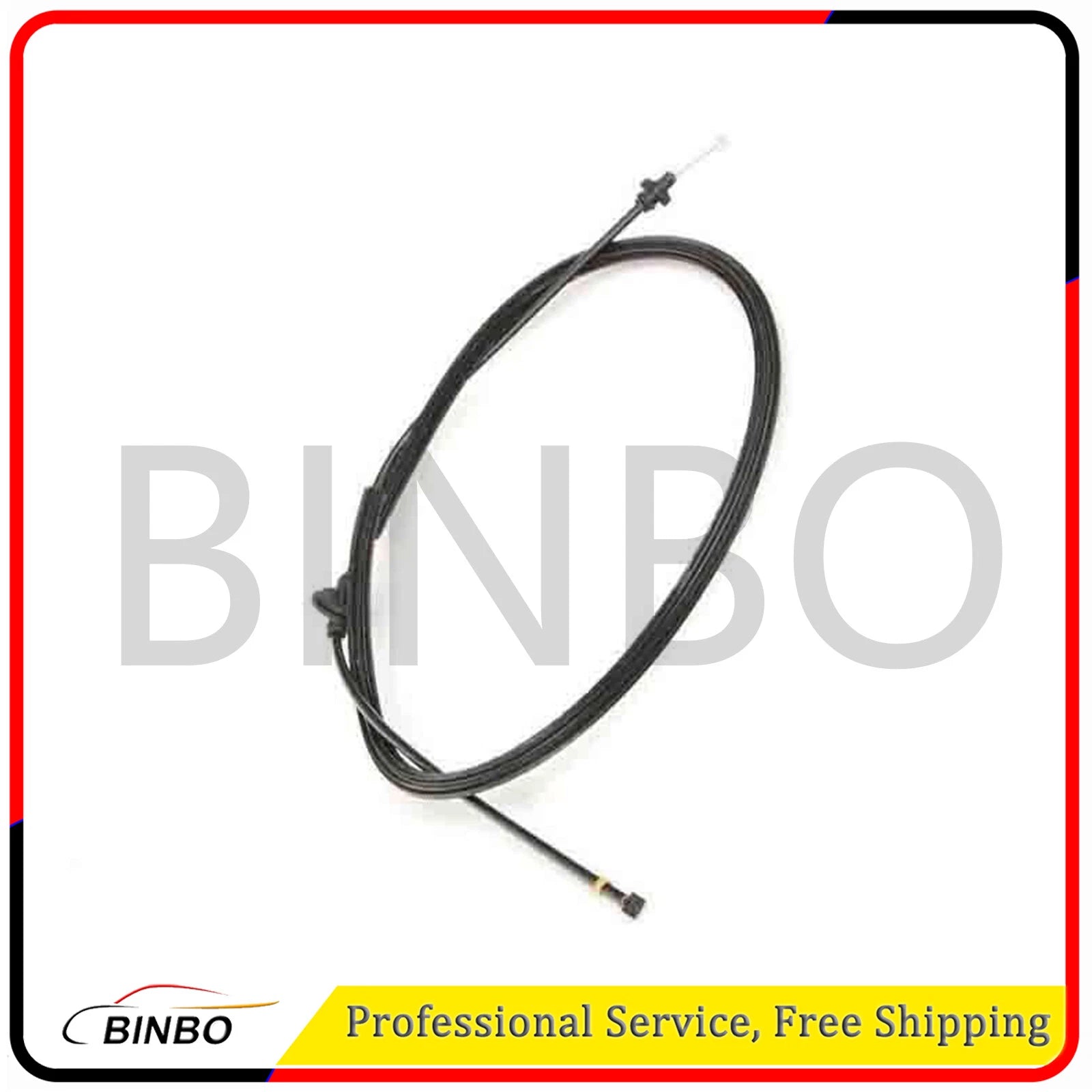 Set of 2PCS Rear+Front Hood Lock Latch Release Cable For Audi A4 A5 S4 S5 07FC0E-D4 - KOEEK