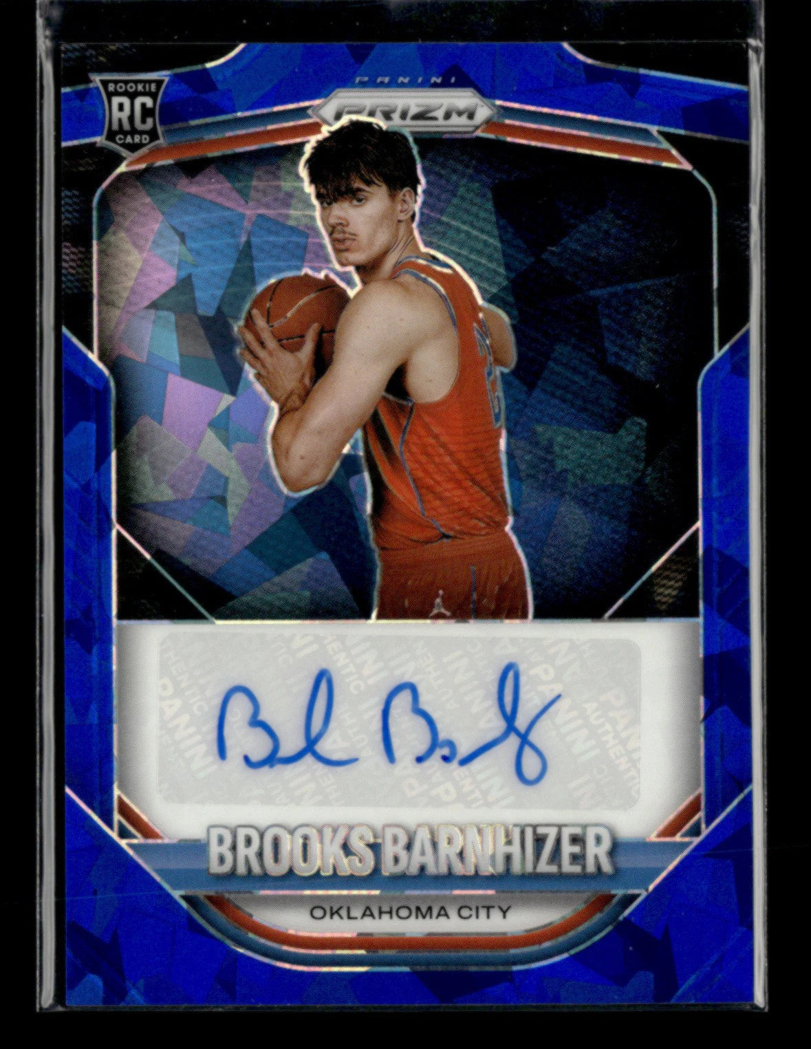 Brooks Barnhizer 2025-26 Panini Prizm Basketball Auto RC Blue Ice 08/49 [wyf250 07FC0E-D4 - KOEEK