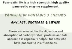 Pancreatic Enzyme Formula for Dogs and Cats High Concentration  10 oz (285 g) 07FC0E-D4 - KOEEK
