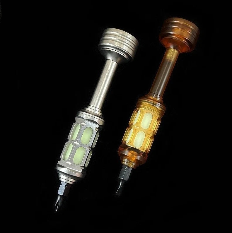 EDC PEI TC4 CNC Pocket Screwdriver Phillips Flat Bit Outdoor Riding Multi Tools 07FC0E-D4 - KOEEK