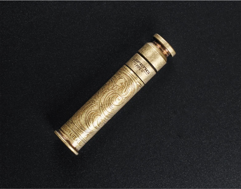 Creative Pure Brass Tobacco Pipe Tamper Cigar Needle Pipe Cleaning EDC Tool Gift 07FC0E-D4 - KOEEK