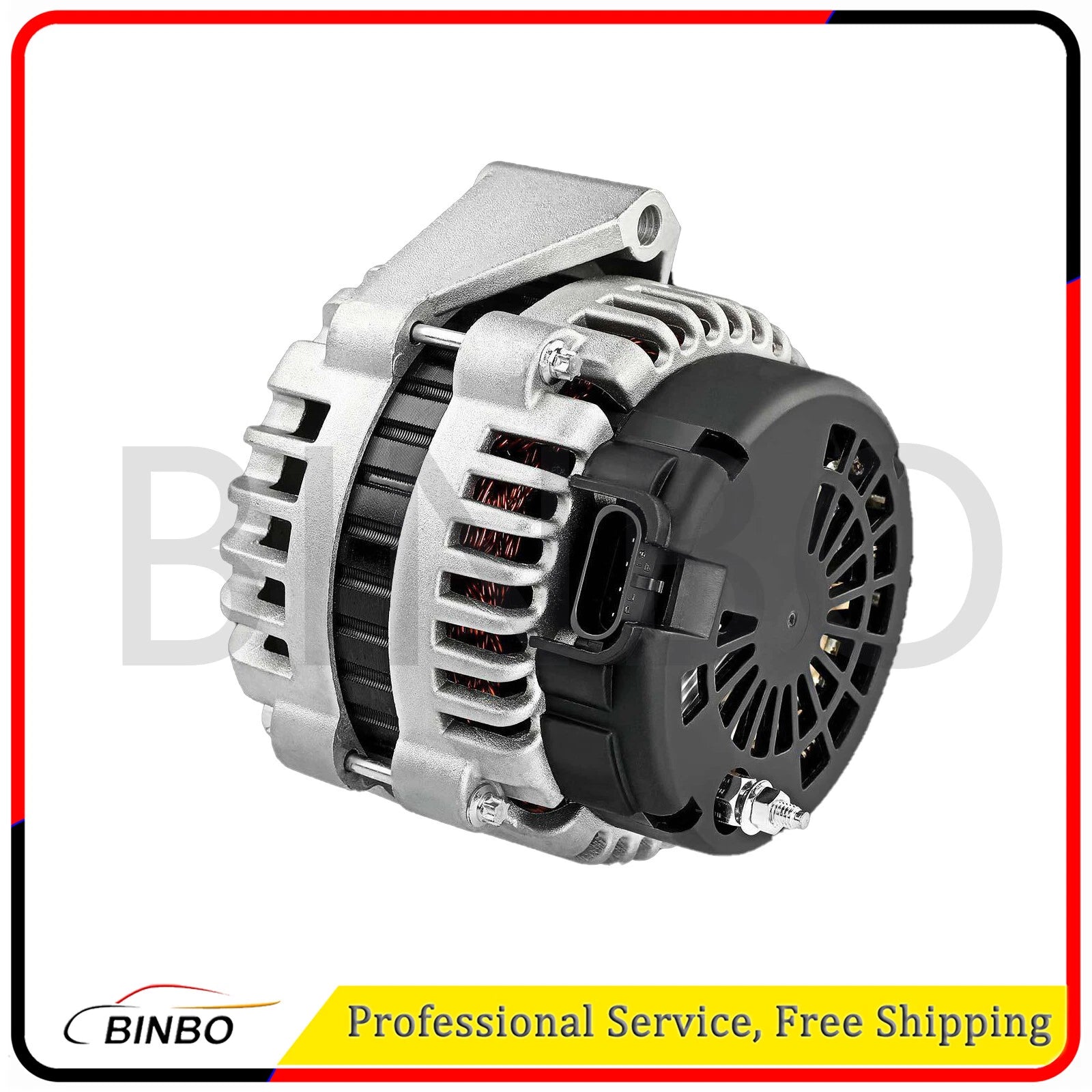 Alternator for Mercedes-Benz CL500 E320 S350 SL500 150A 12V CW 6-Groove Pulley 07FC0E-D4 - KOEEK