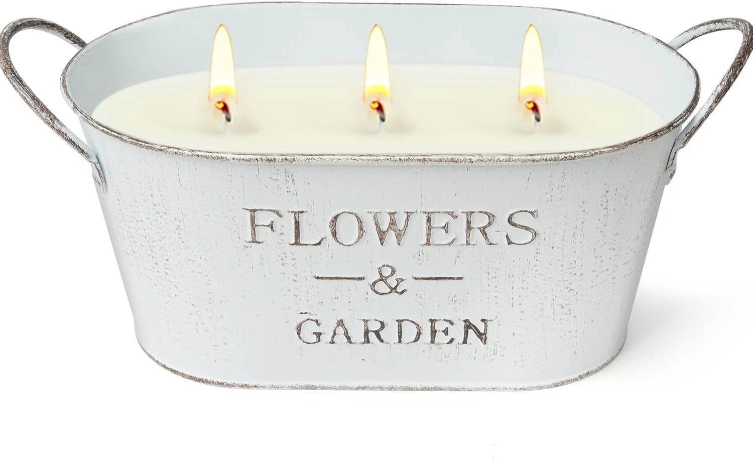 Lemongrass Scented Candle (Outdoor Use), 30 oz. Large Lemongrass Scented Candle 07FC0E-D4 - KOEEK