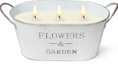 Lemongrass Scented Candle (Outdoor Use), 30 oz. Large Lemongrass Scented Candle 07FC0E-D4 - KOEEK