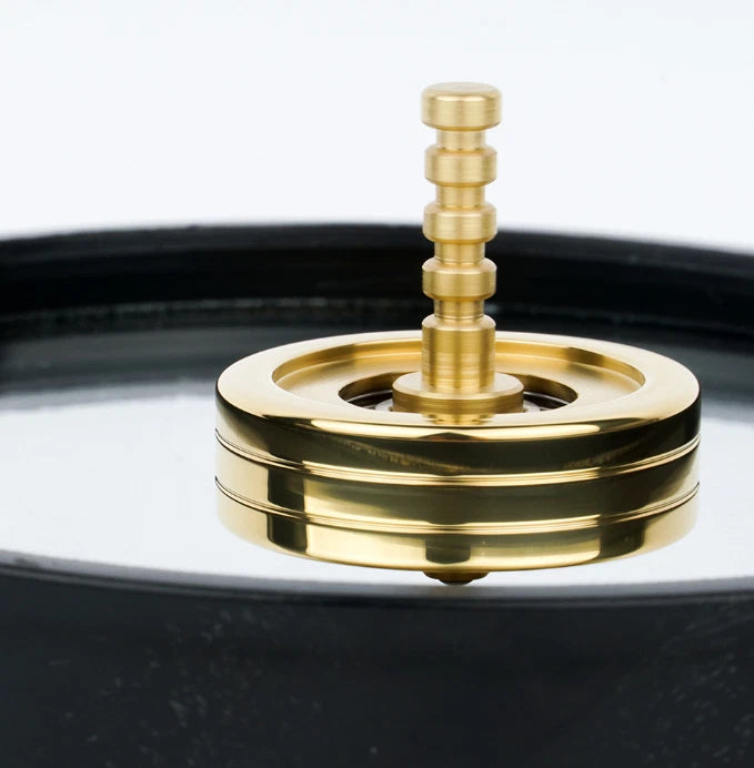 Brass Hand Twisting Spinning Top Toy Gyro Multi-function Gyroscope 07FC0E-D4 - KOEEK