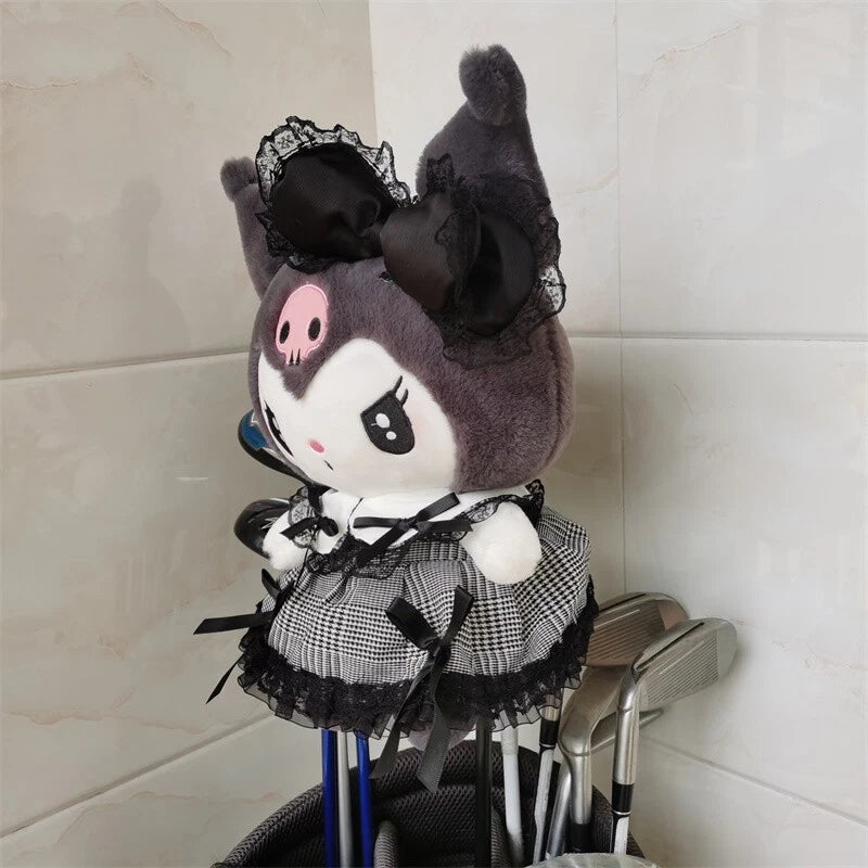 STOCK Kuromi Cute Golf Driver Head cover Case Protector 460cc Best Gift 07FC0E-D4 - KOEEK