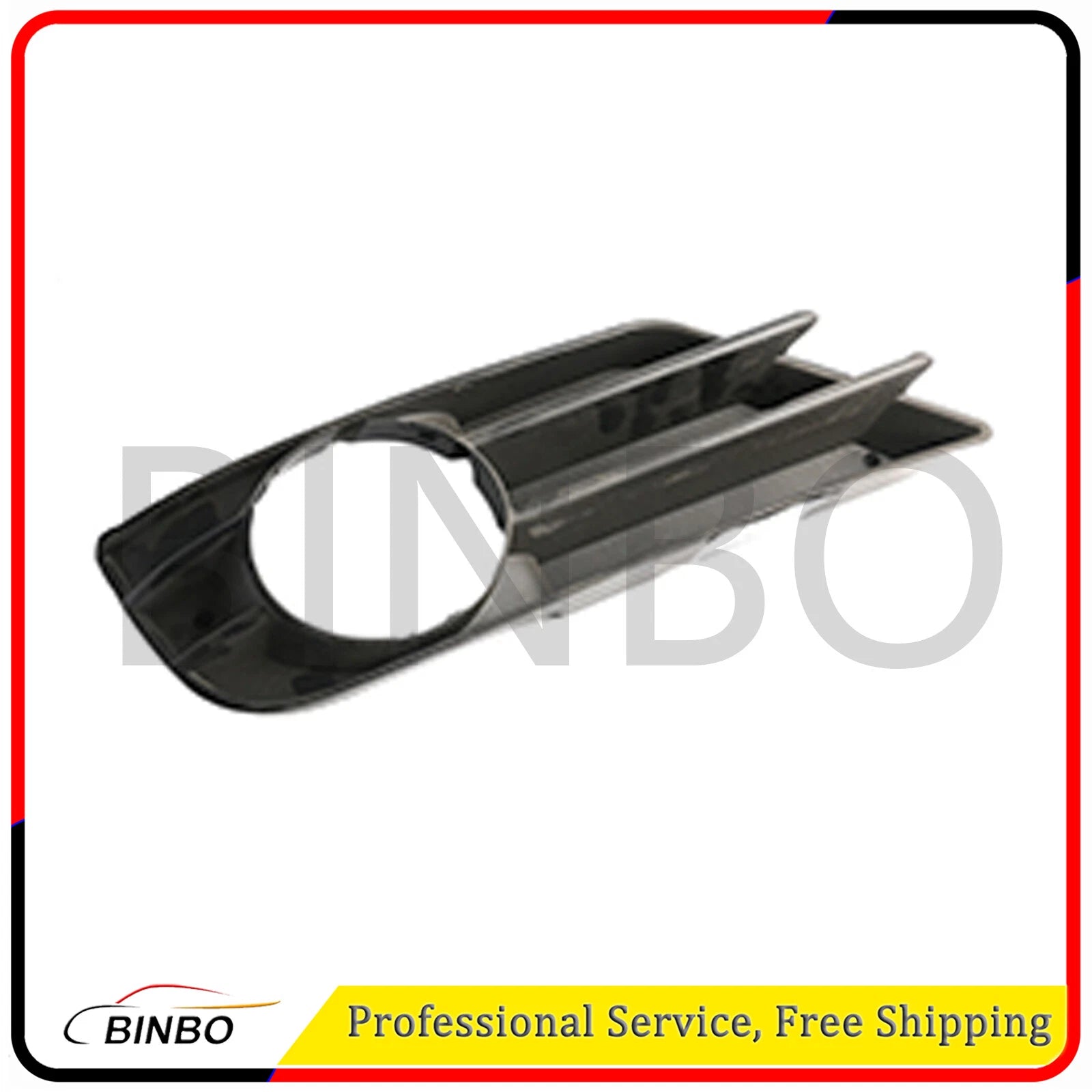 Front Left Bumper Fog Light Grille Fit for Mercedes R350 R500 R550 R63 2006-2010 07FC0E-D4 - KOEEK