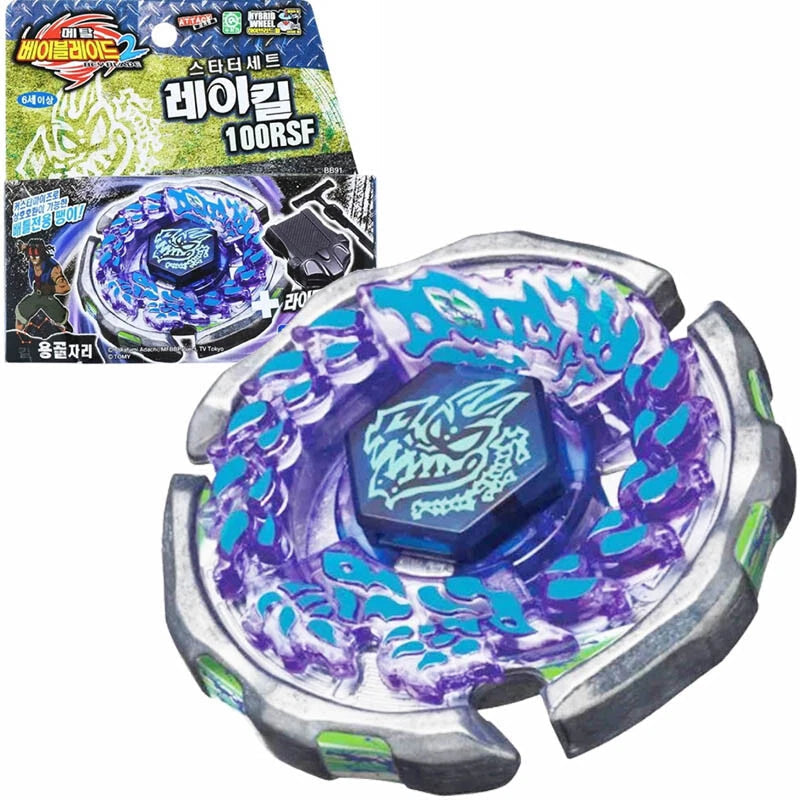 TAKARA TOMY Ray Gil 100RSF Beyblade Metal Fusion Fury Starter BB91  In Stock TAKARA - KOEEK