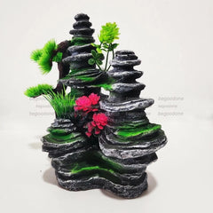 Big Aquarium Rockery Ornament Mountain Tree Fish Tank Decorations Accessories 07FC0E-D4 - KOEEK