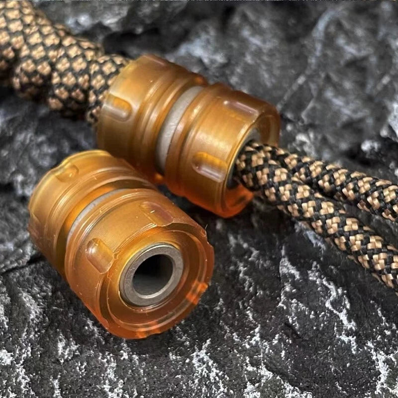 Polyetherimide + Titanium Alloy Beads Knife Handle Lanyard Umbrella Rope Bead 07FC0E-D4 - KOEEK