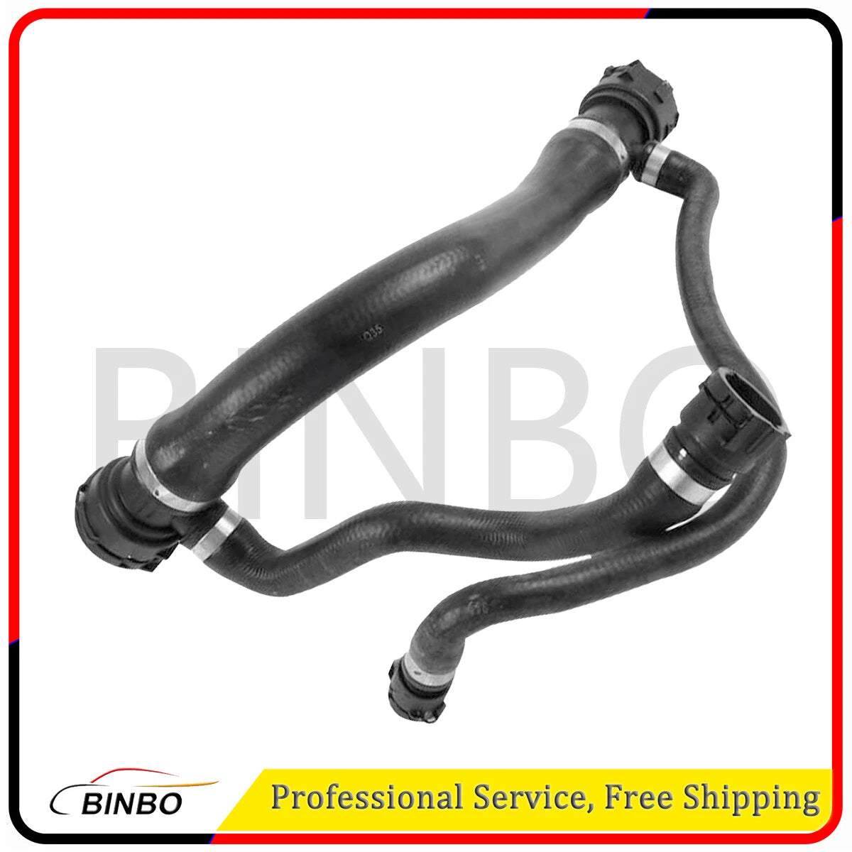 For 2003-2005 BMW E65 E66 745i 745Li Radiator Upper Coolant Hose 17127526954 07FC0E-D4 - KOEEK