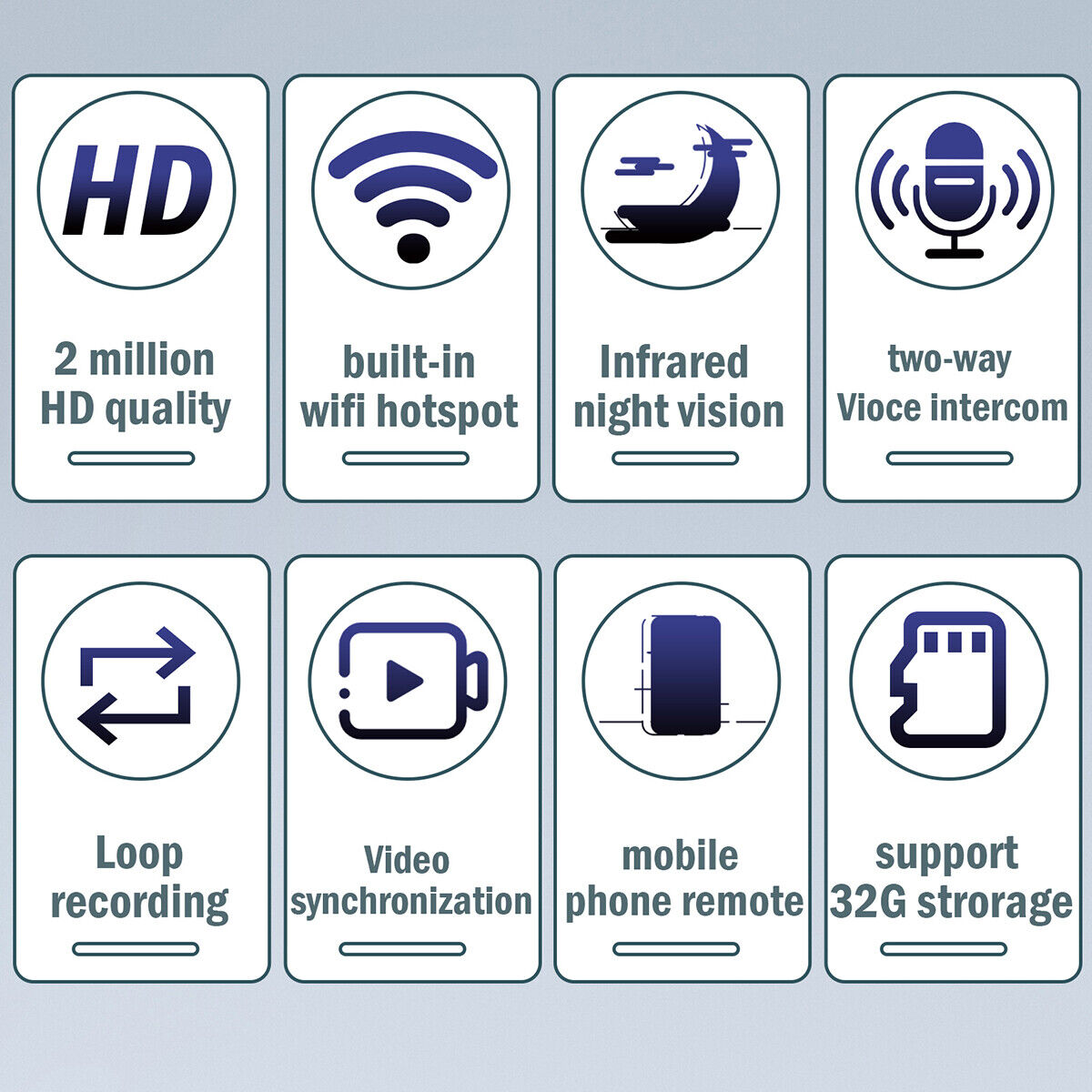 nye Camaras de Seguridad 1080P HD WiFi Smart Sikkerhedskameraer Til Casa Con Audio