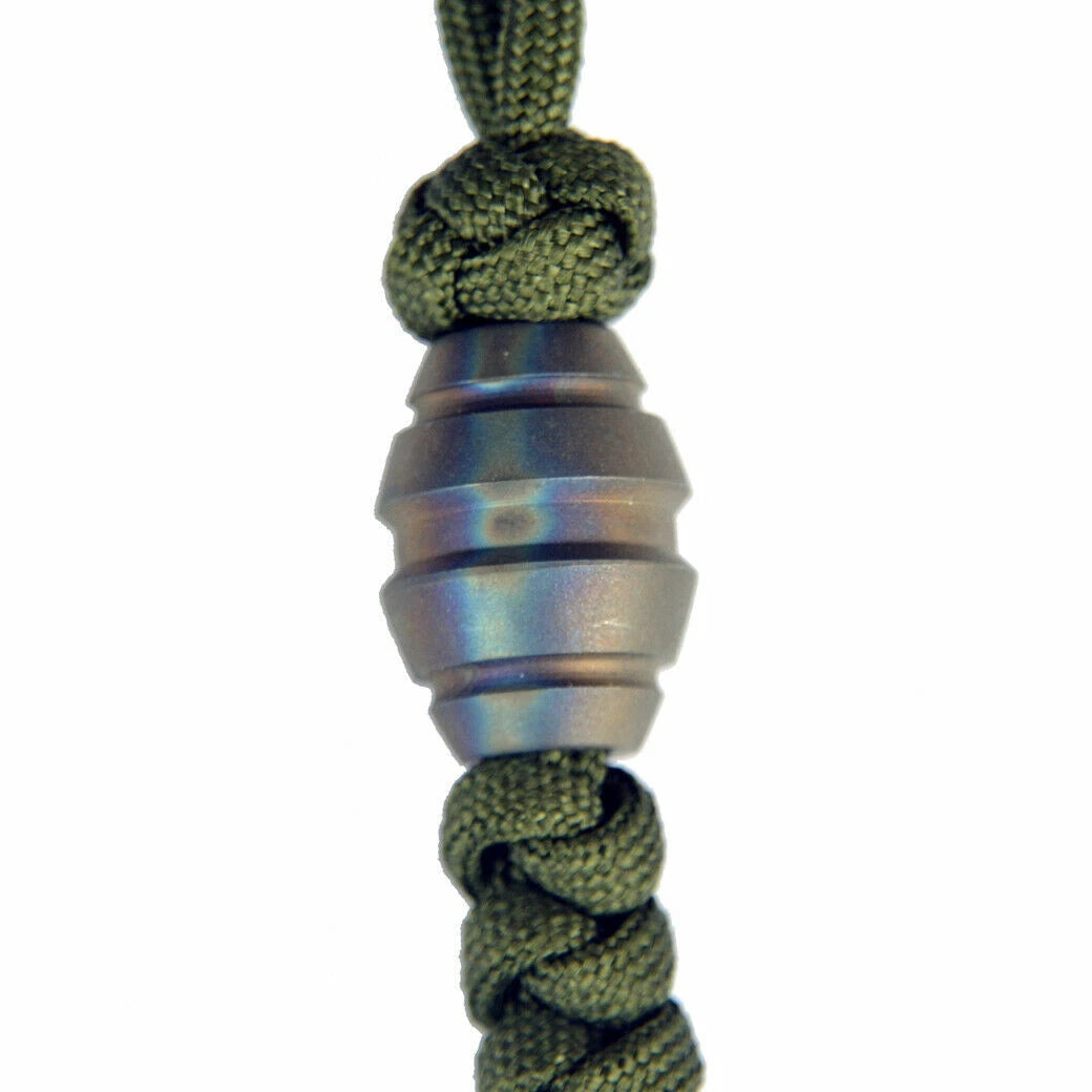 Titanium Bead Parachute Bead Lanyard Jewelry Knife EDC Tool Beads PendantCool EDC - KOEEK