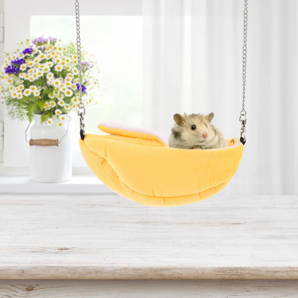 new hampster bannana Banana cotton sleeping House Hammock Small Animal Warm koeek - KOEEK