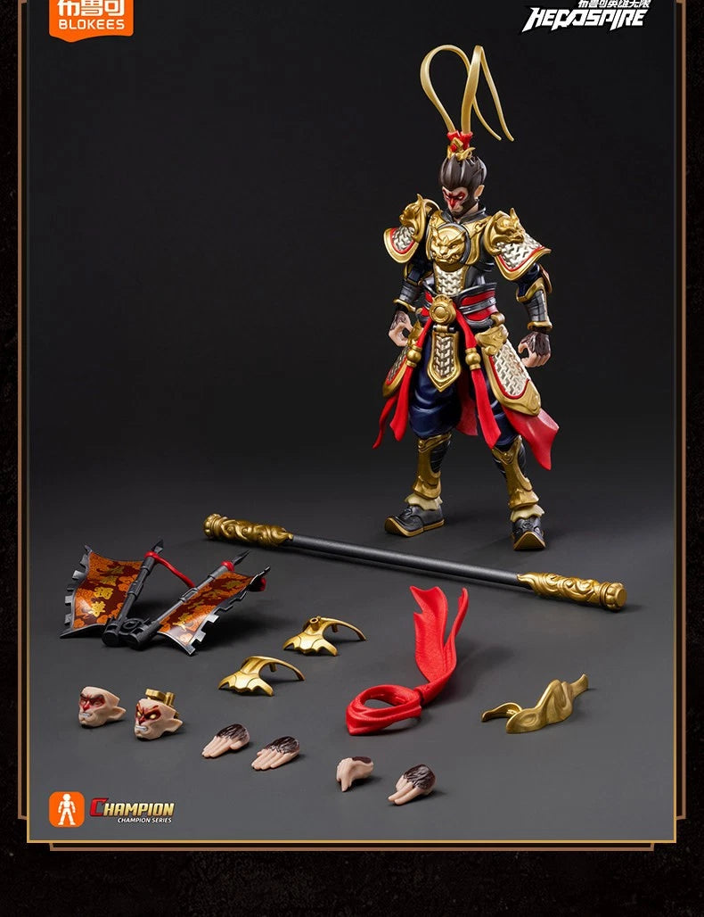 BLOKEES Hero Infinity Champion Class Sun Wukong Mythical Aspect Buildable Figure 07FC0E-D4 - KOEEK
