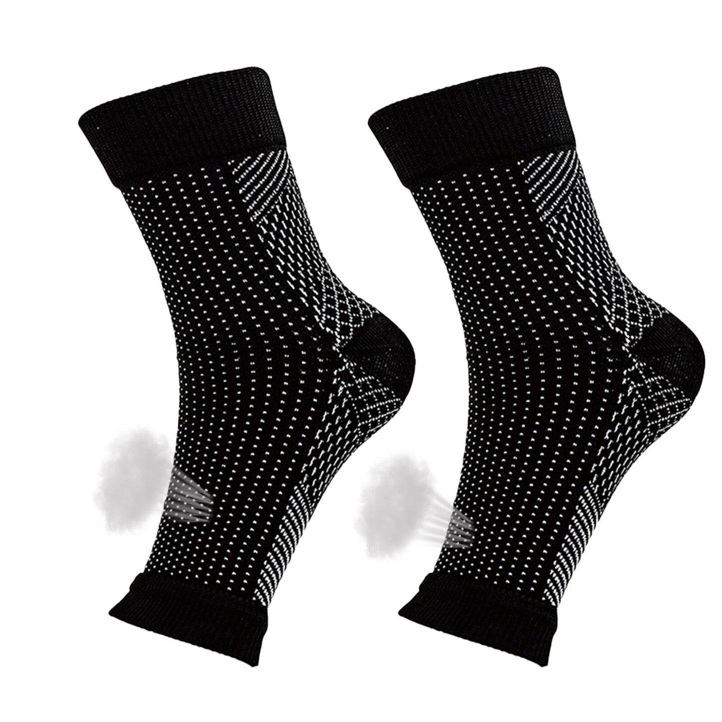 new Plantar Fasciitis Socks Foot Arch Support Pain Ankle Relief Pair Compression koeek - KOEEK