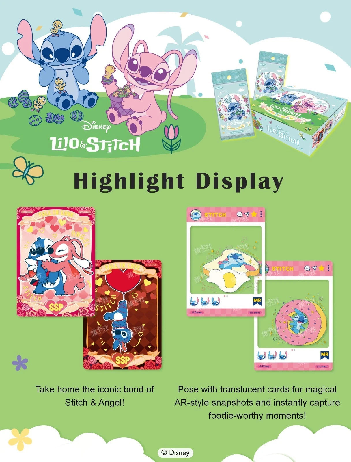 #9 Disney Lilo & Stitch Card Fun Trading Card Box Collectible Set Sealed 07FC0E-D4 - KOEEK