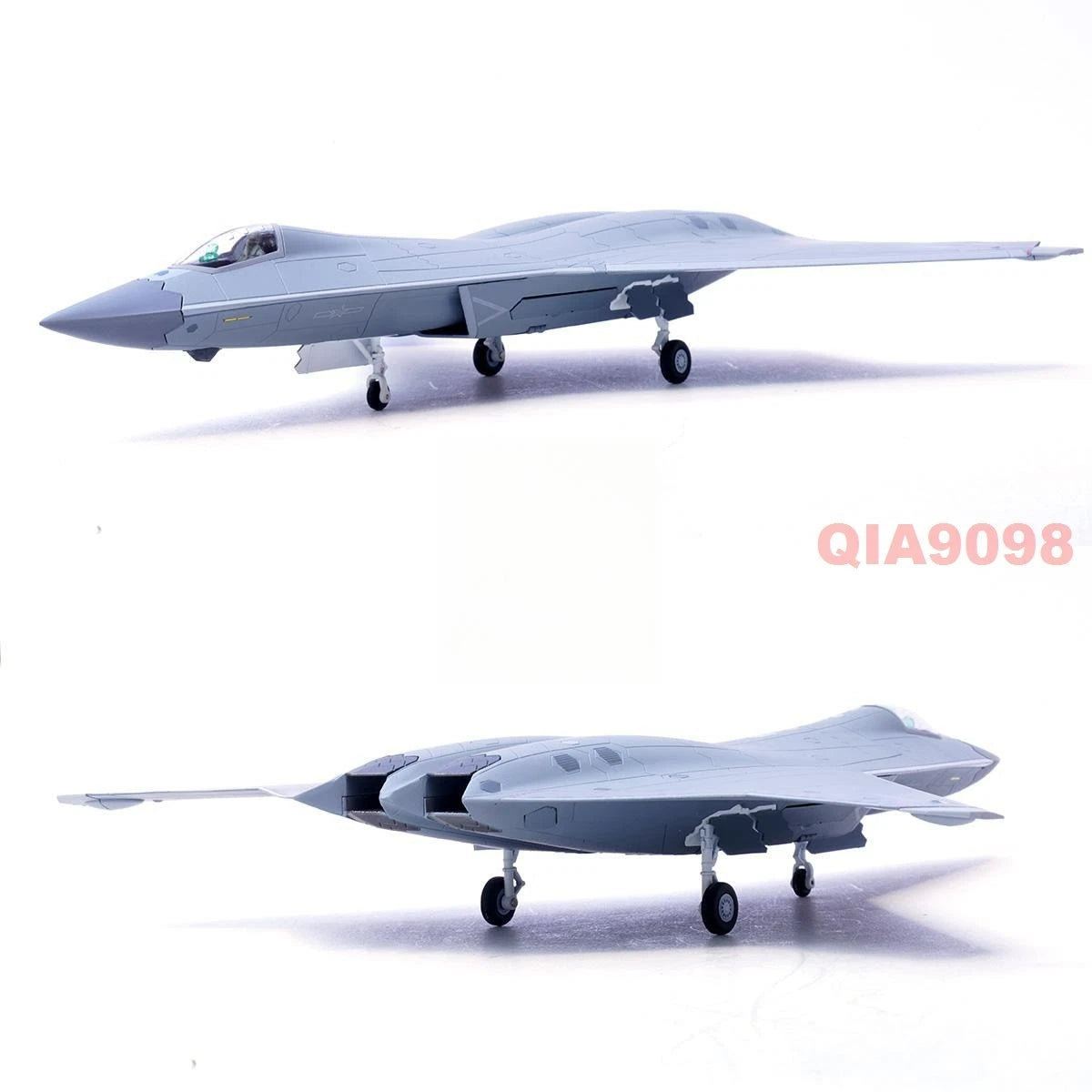 1/72 Scale China PLA Sixth Generation J-50 Stealth Fighter Jet Metal Model 07FC0E-D4 - KOEEK