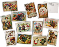 new Hill Valley Greetings Antique Thanksgiving Turkey Post Cards - 24 Vintage... 07FC0E-D4 - KOEEK