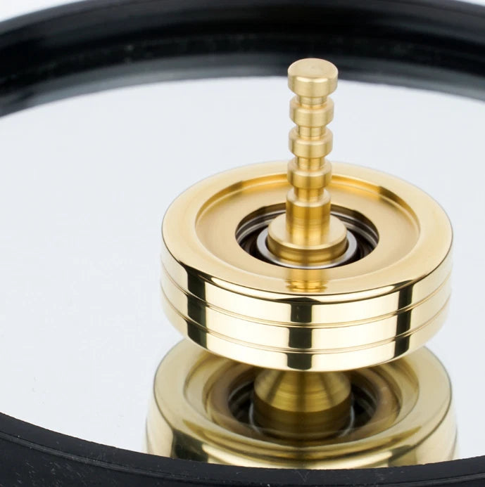 Brass Hand Twisting Spinning Top Toy Gyro Multi-function Gyroscope 07FC0E-D4 - KOEEK