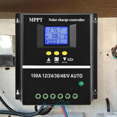 ny 4000W 100A MPPT Solar Charge Controller 12V 24V 36V 48V DC Batteri PV regulator