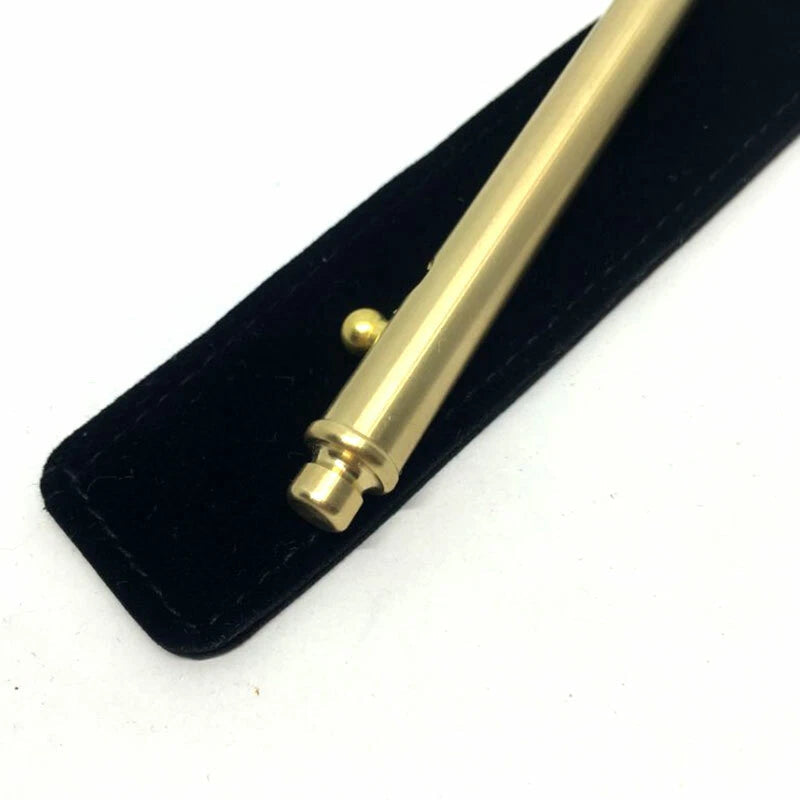 Outdoor EDC Solid Brass Practical Ball Pen Signature Pen Metal G2 Refills EDC - KOEEK