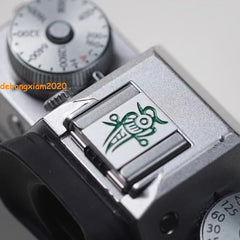 Mahjong Theme Hot Shoe Cover Metal Release Camera Button For Fujifilm XT5 XT30 07FC0E-D4 - KOEEK