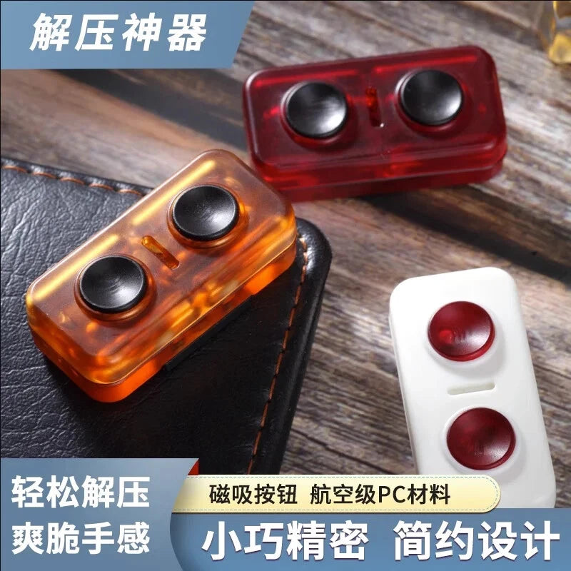 Mini SP Fidget Spinner Push Slider Push-Papa EDC Adult Anti Stress EDC Toy Gift 07FC0E-D4 - KOEEK
