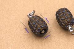 Titanium Alloy Parachute Cord Lanyard Knife Bead Key Chain Pendant DIY EDC  Tool 07FC0E-D4 - KOEEK