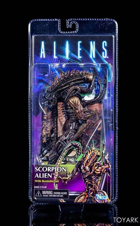 NECA Scorpion Alien w Bendable Tail 7" Action Figure Series 13 Aliens Collection NECA - KOEEK
