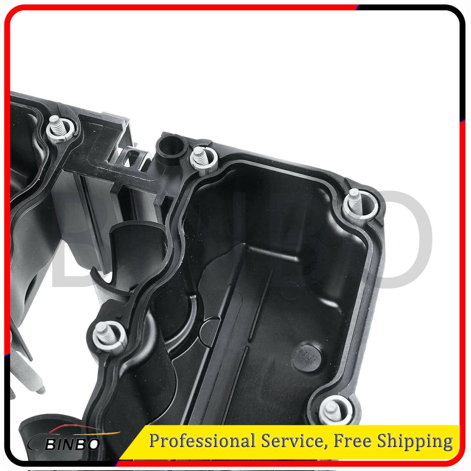 Cylinder Head Rocker Valve Cover for BMW N53 2.5 3.0 Petrol Engine 11127548196 07FC0E-D4 - KOEEK