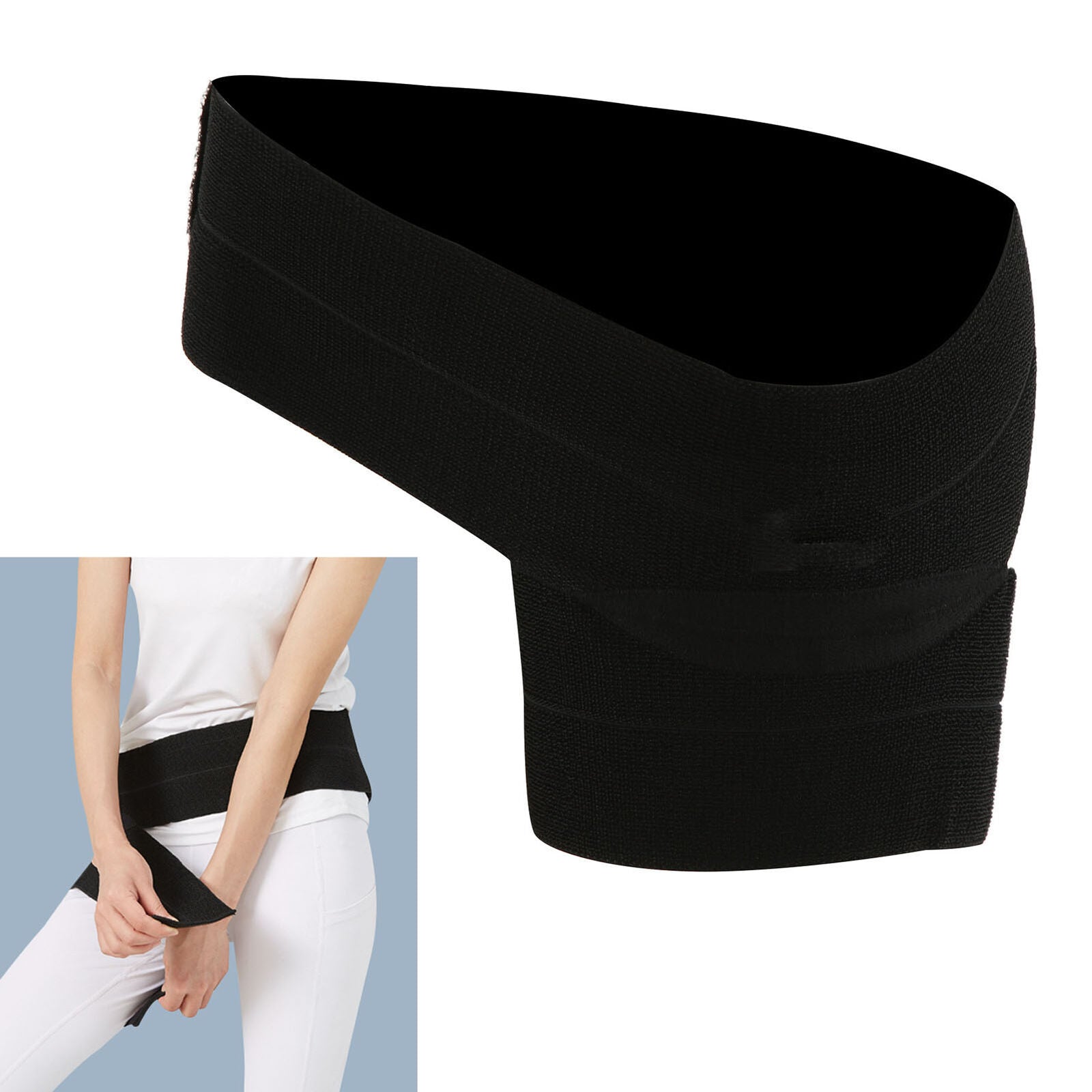 new Groin Support Brace Light Breathable Close Fit Professional Groin Brace Hip Mgr koeek - KOEEK